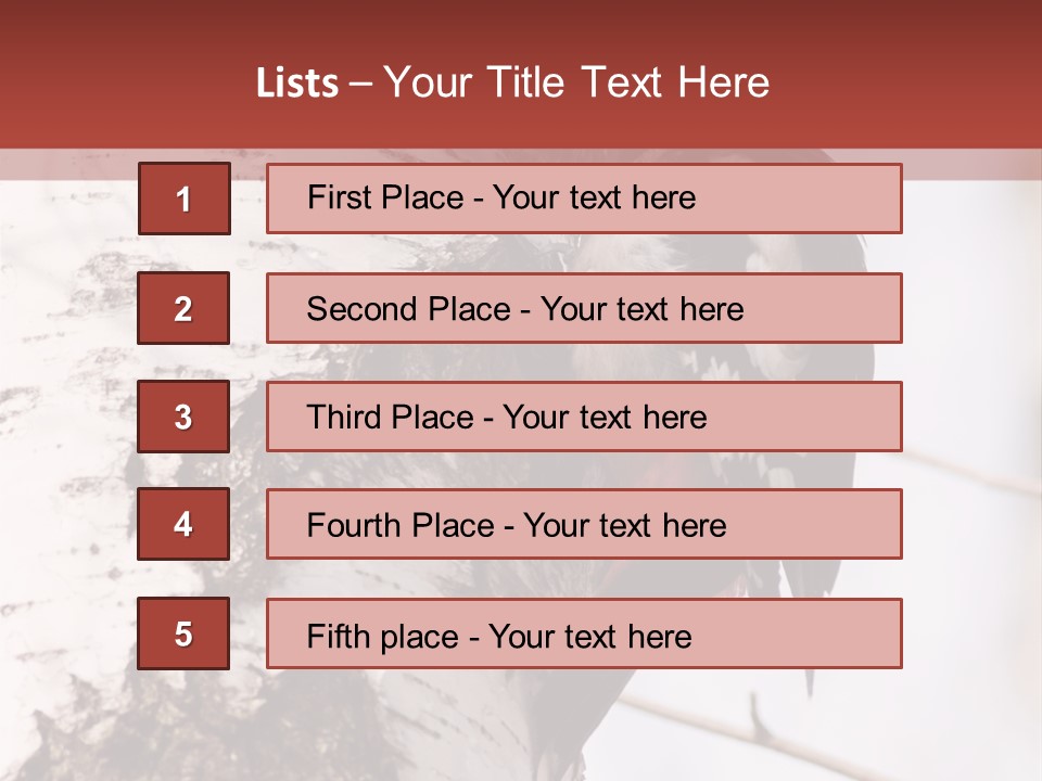 Habitat Major Outdoors PowerPoint Template