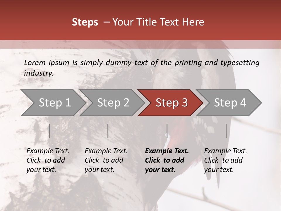 Habitat Major Outdoors PowerPoint Template