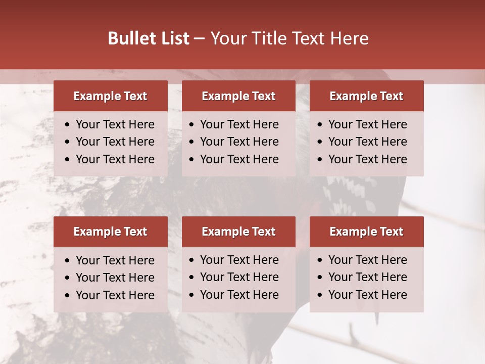 Habitat Major Outdoors PowerPoint Template
