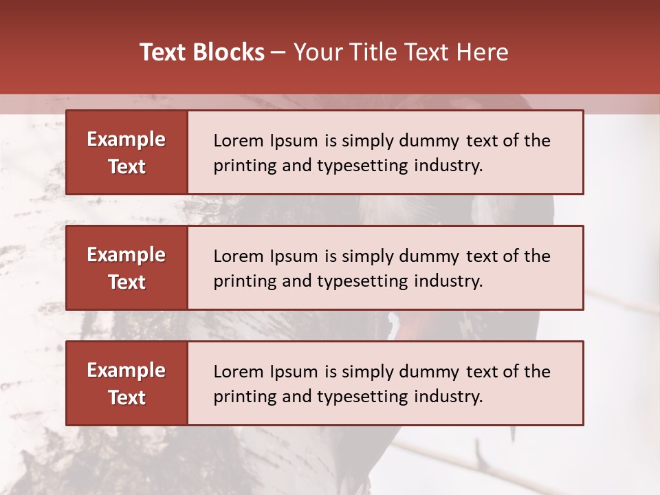 Habitat Major Outdoors PowerPoint Template