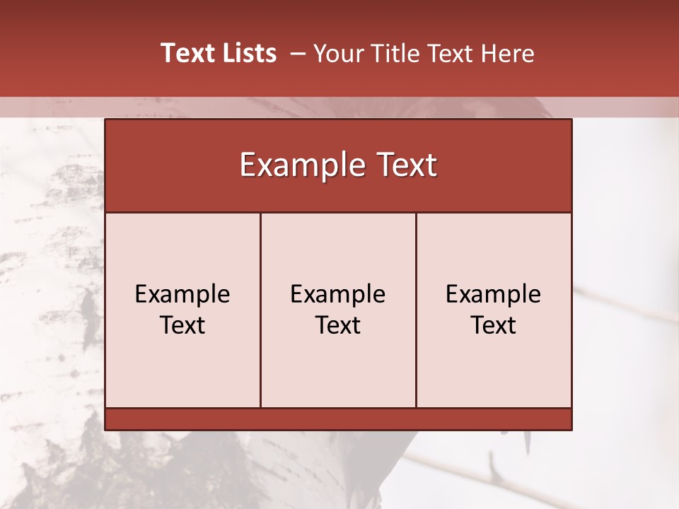 Habitat Major Outdoors PowerPoint Template