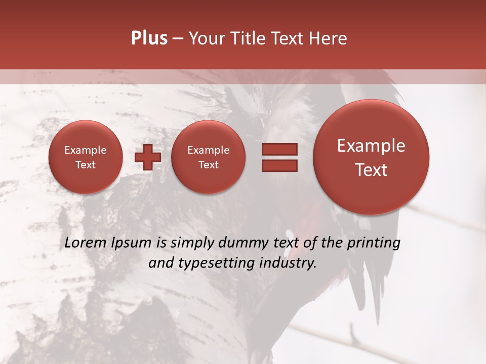 Habitat Major Outdoors PowerPoint Template
