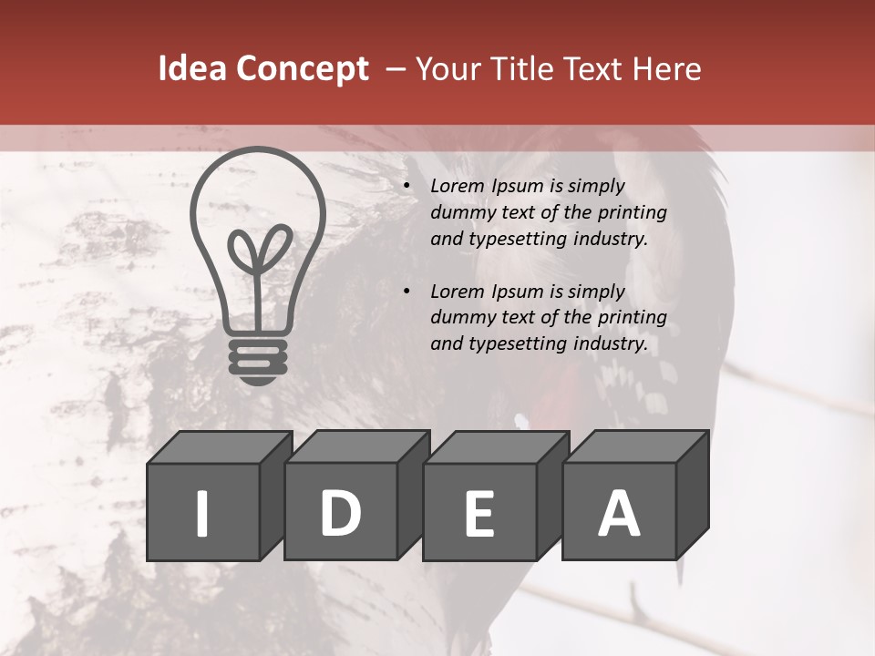 Habitat Major Outdoors PowerPoint Template