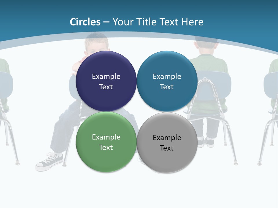 Person One Contrast PowerPoint Template