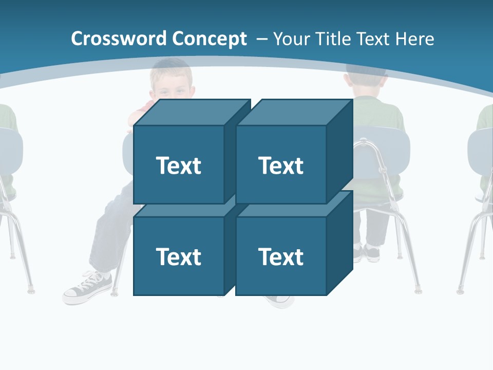 Person One Contrast PowerPoint Template