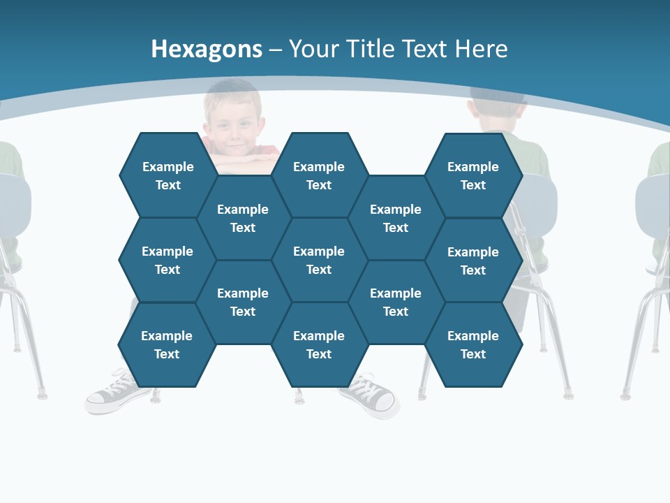 Person One Contrast PowerPoint Template