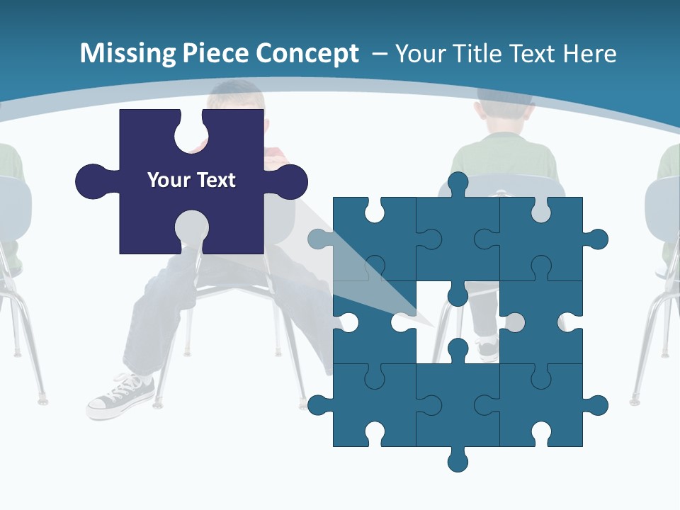 Person One Contrast PowerPoint Template