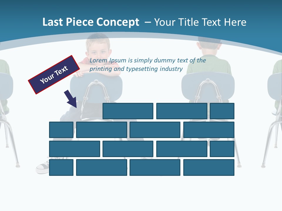 Person One Contrast PowerPoint Template