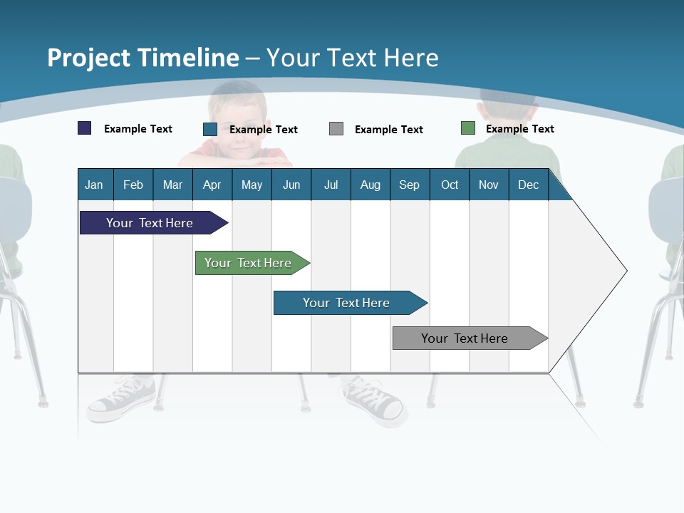 Person One Contrast PowerPoint Template