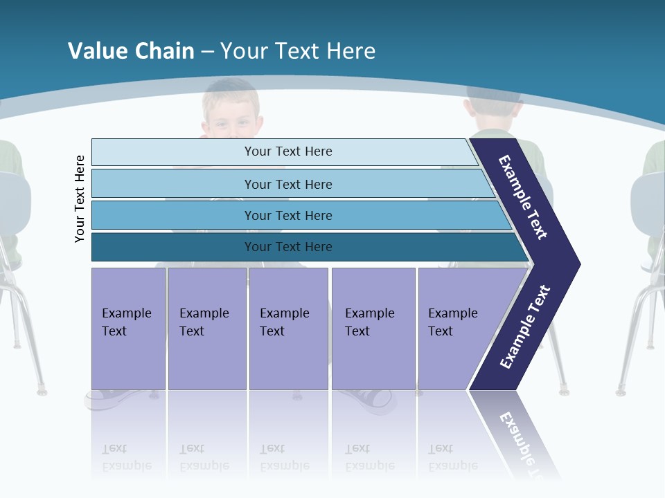 Person One Contrast PowerPoint Template