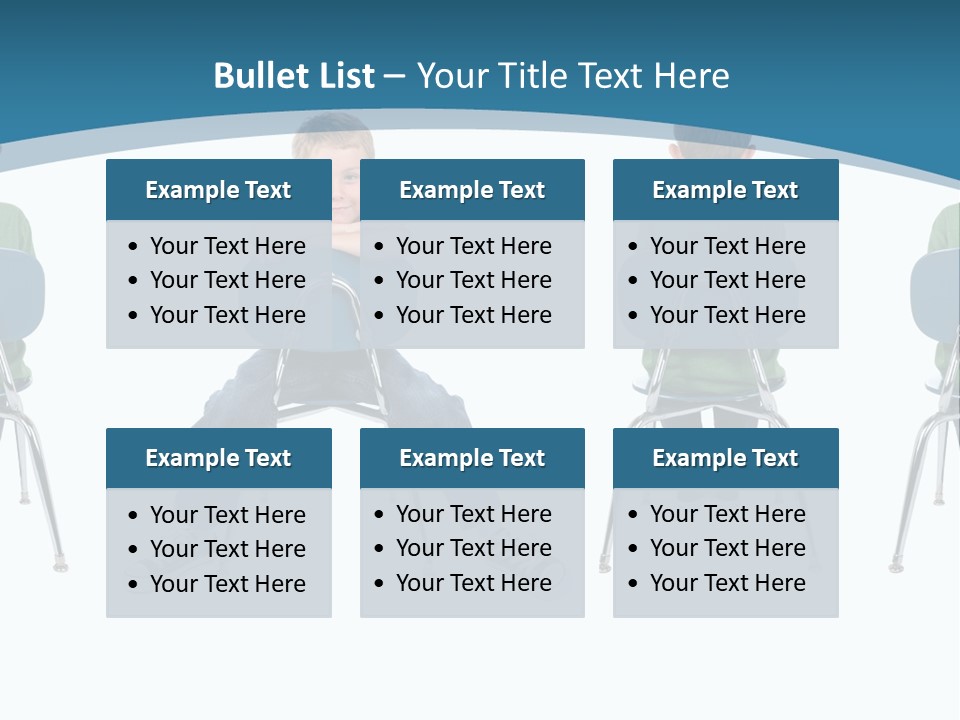 Person One Contrast PowerPoint Template