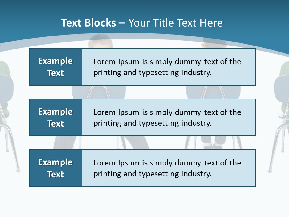 Person One Contrast PowerPoint Template