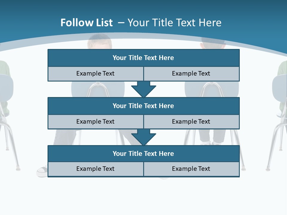 Person One Contrast PowerPoint Template