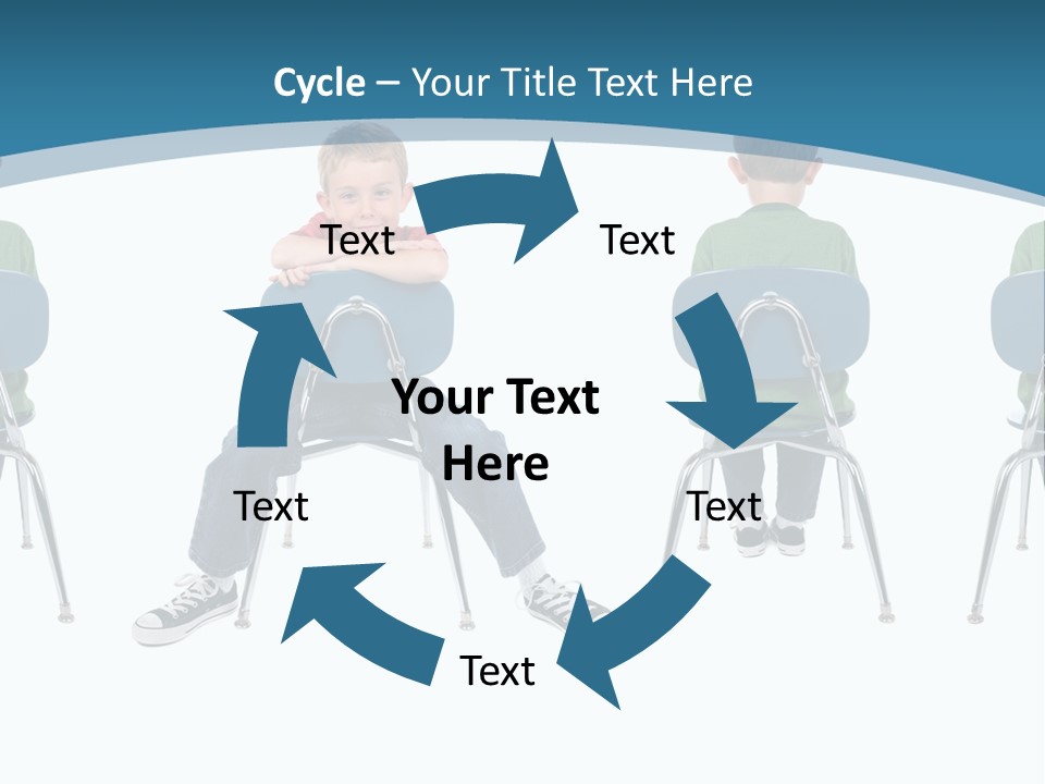 Person One Contrast PowerPoint Template