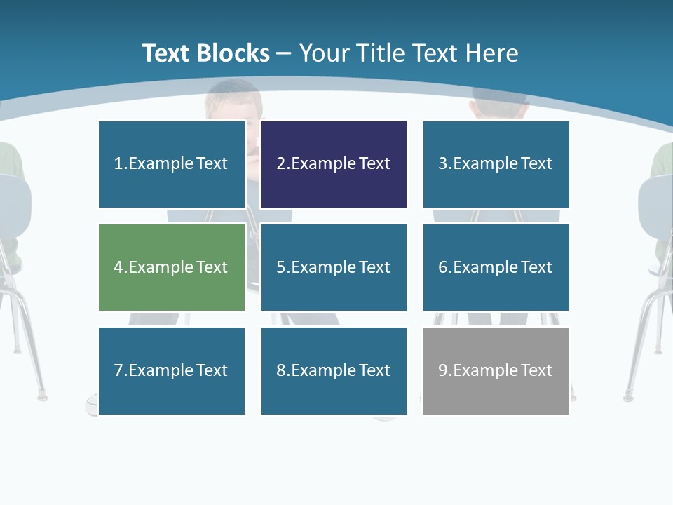 Person One Contrast PowerPoint Template