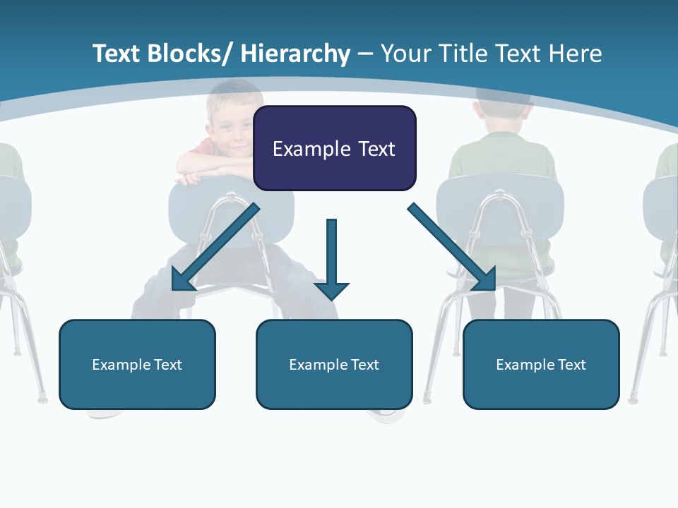 Person One Contrast PowerPoint Template