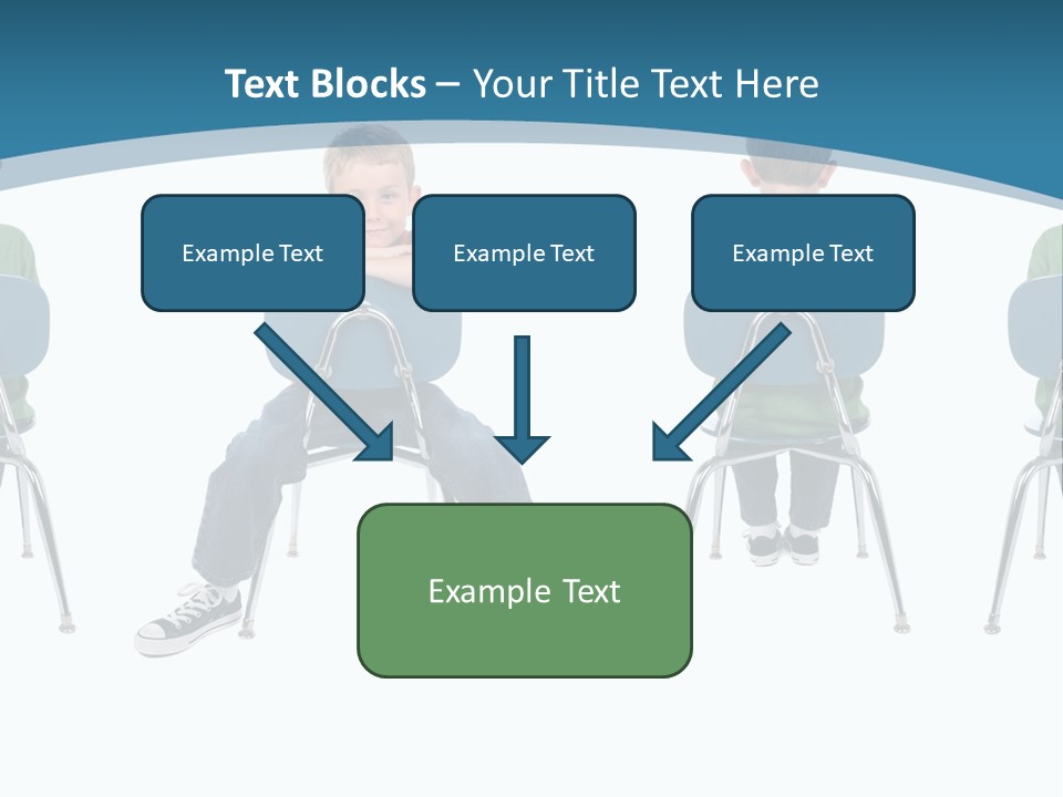 Person One Contrast PowerPoint Template