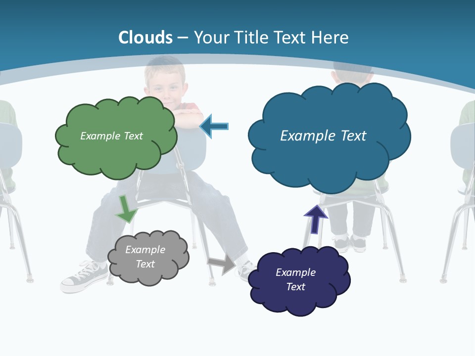 Person One Contrast PowerPoint Template