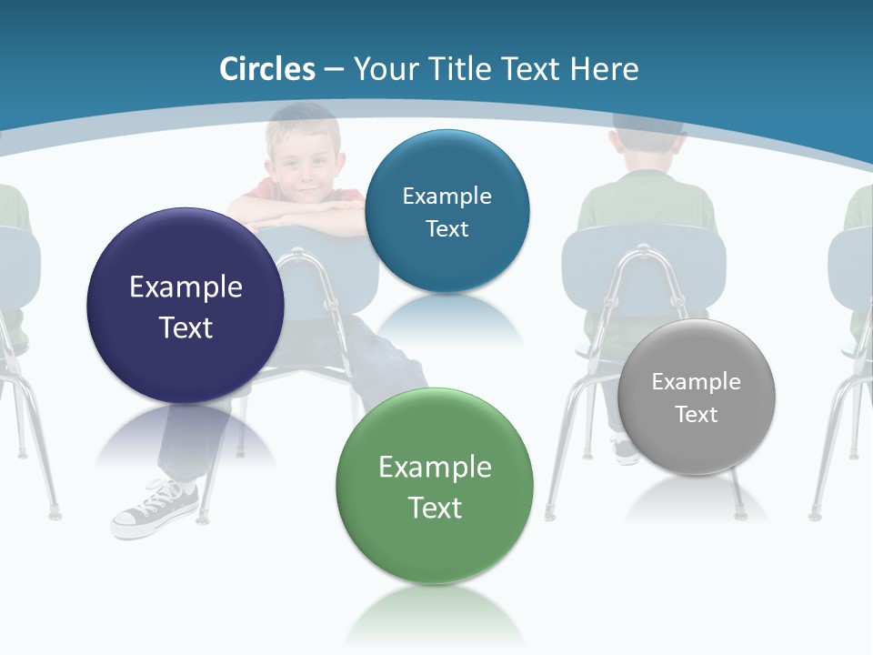 Person One Contrast PowerPoint Template