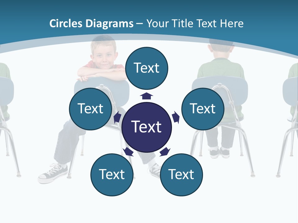 Person One Contrast PowerPoint Template