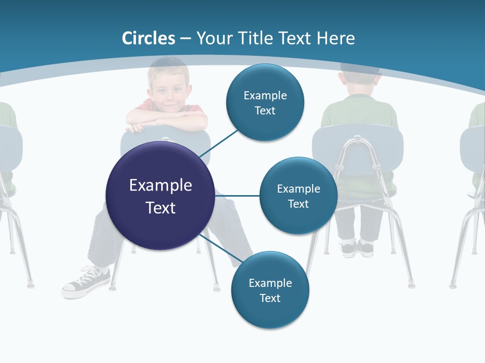 Person One Contrast PowerPoint Template