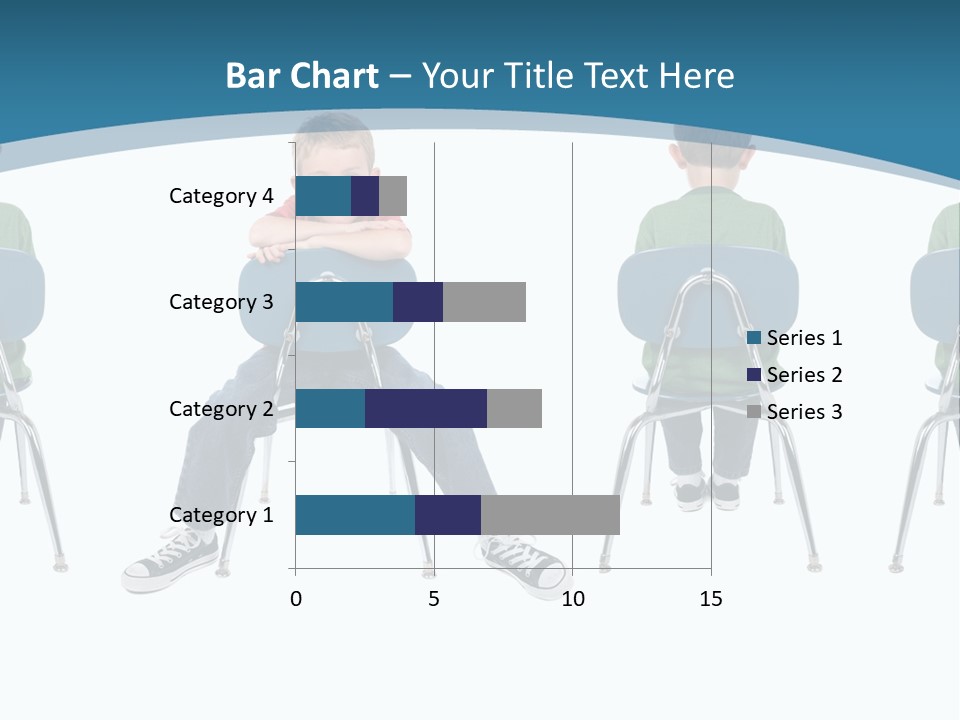 Person One Contrast PowerPoint Template