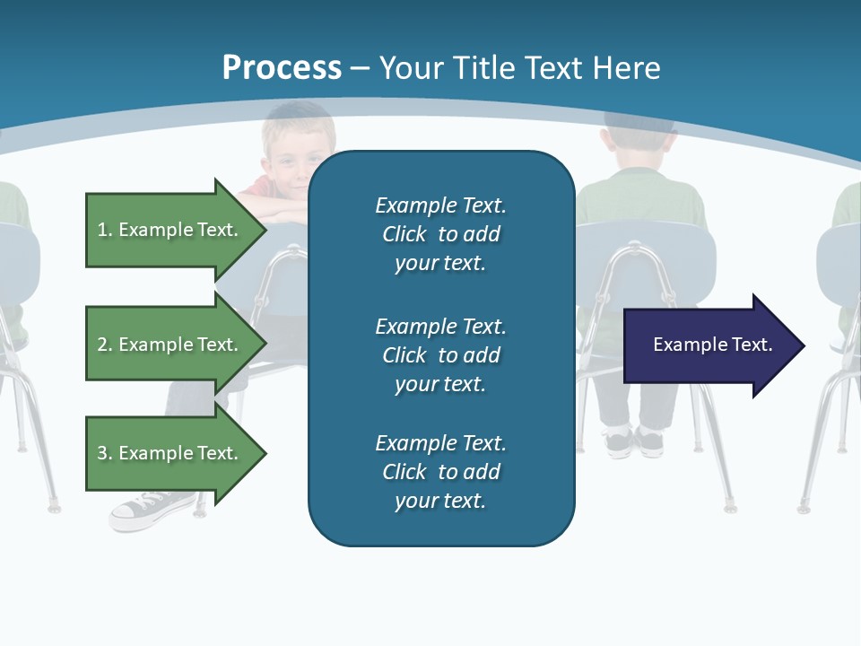 Person One Contrast PowerPoint Template