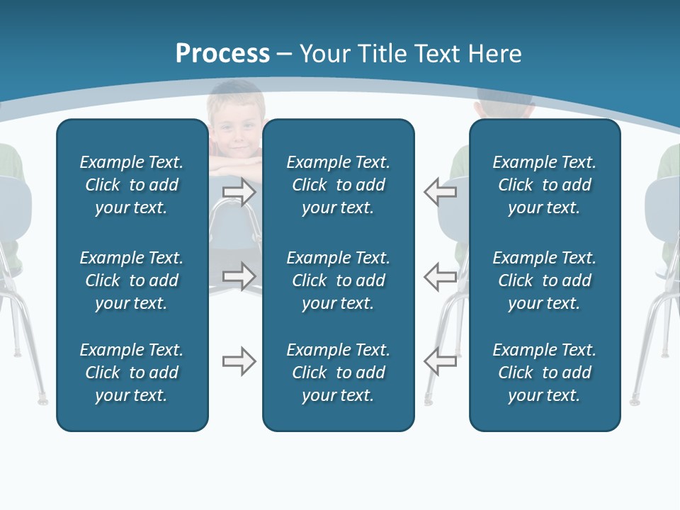 Person One Contrast PowerPoint Template