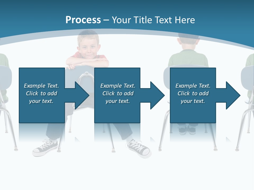 Person One Contrast PowerPoint Template