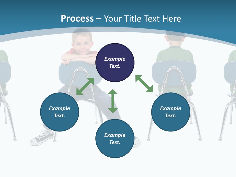 Person One Contrast PowerPoint Template