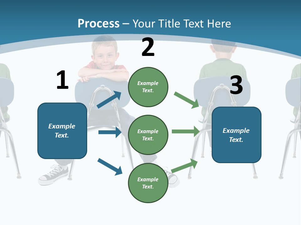 Person One Contrast PowerPoint Template