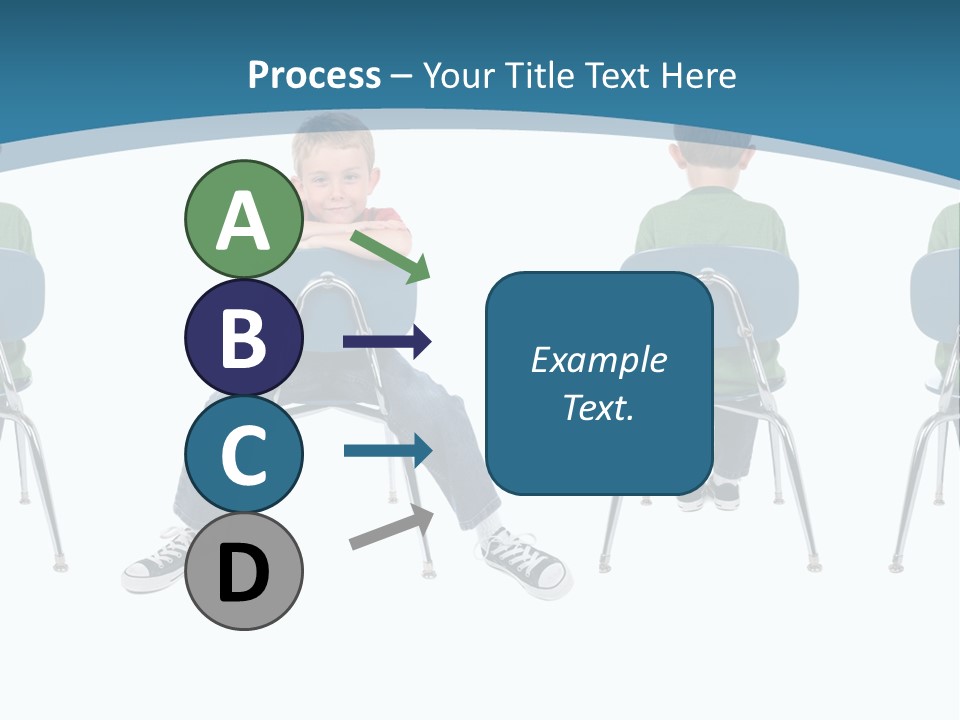 Person One Contrast PowerPoint Template
