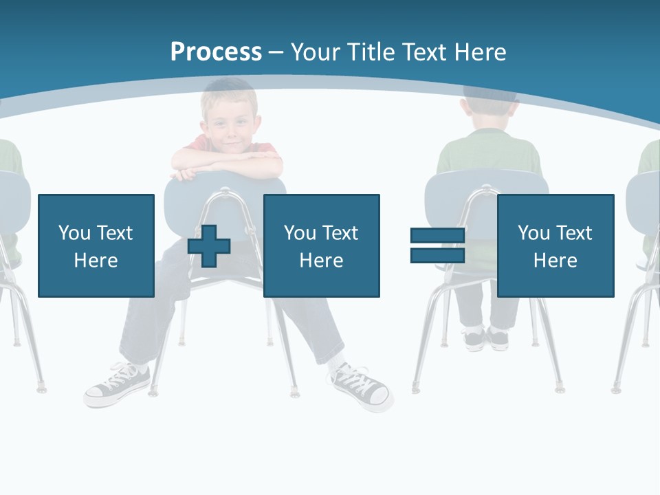 Person One Contrast PowerPoint Template