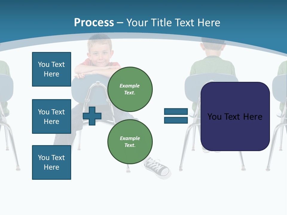 Person One Contrast PowerPoint Template