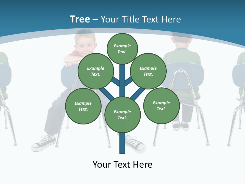 Person One Contrast PowerPoint Template