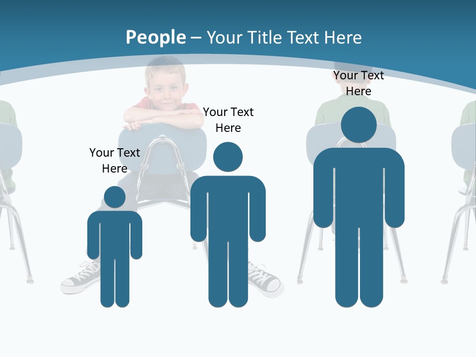 Person One Contrast PowerPoint Template