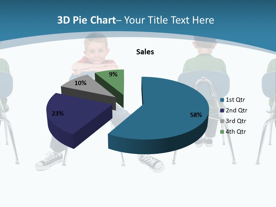 Person One Contrast PowerPoint Template