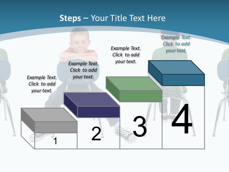 Person One Contrast PowerPoint Template