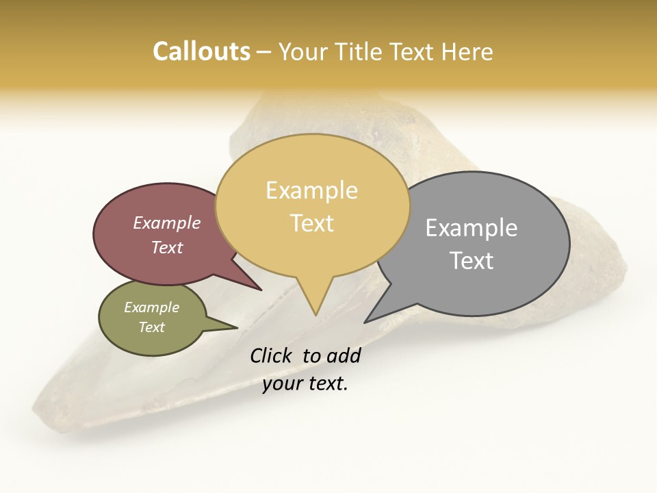 Predator Crown Background PowerPoint Template