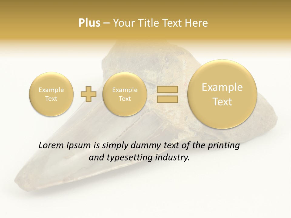 Predator Crown Background PowerPoint Template