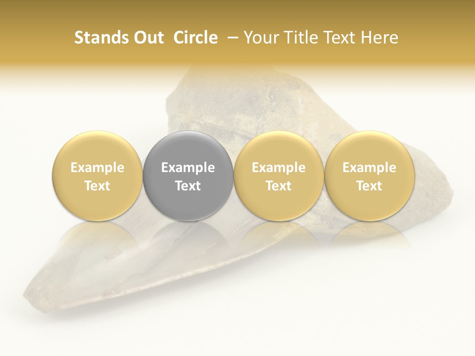 Predator Crown Background PowerPoint Template