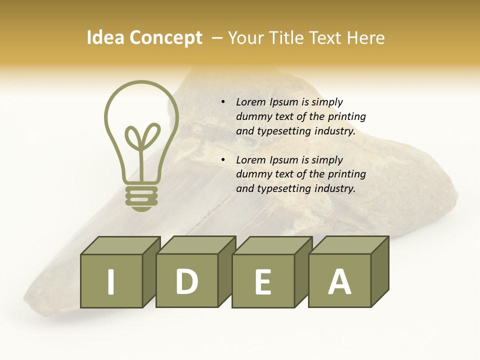 Predator Crown Background PowerPoint Template