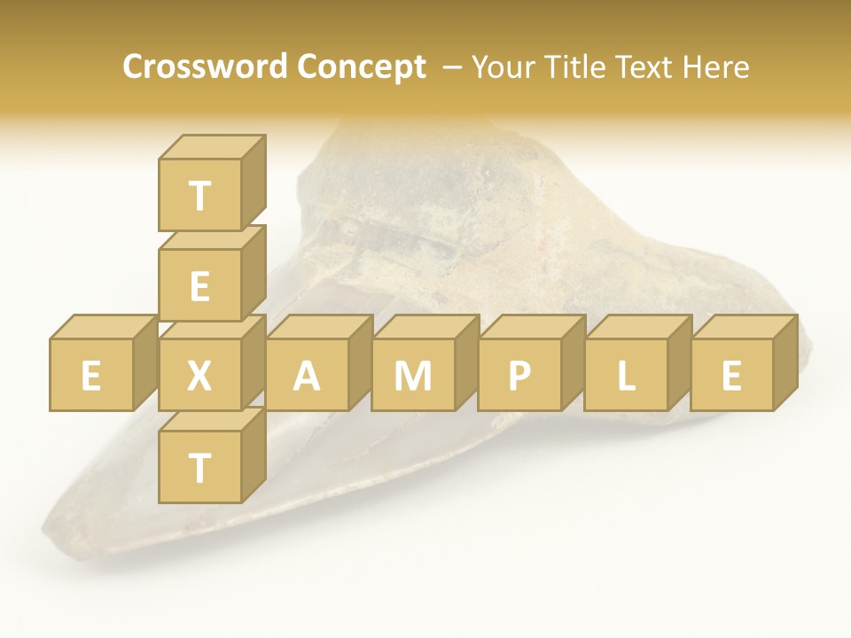 Predator Crown Background PowerPoint Template