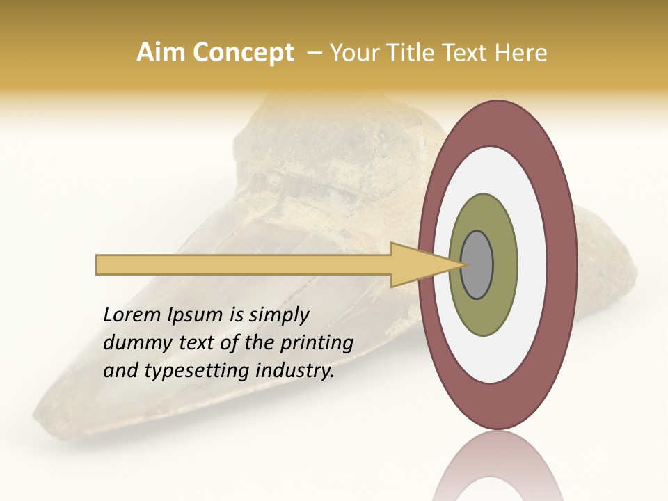 Predator Crown Background PowerPoint Template