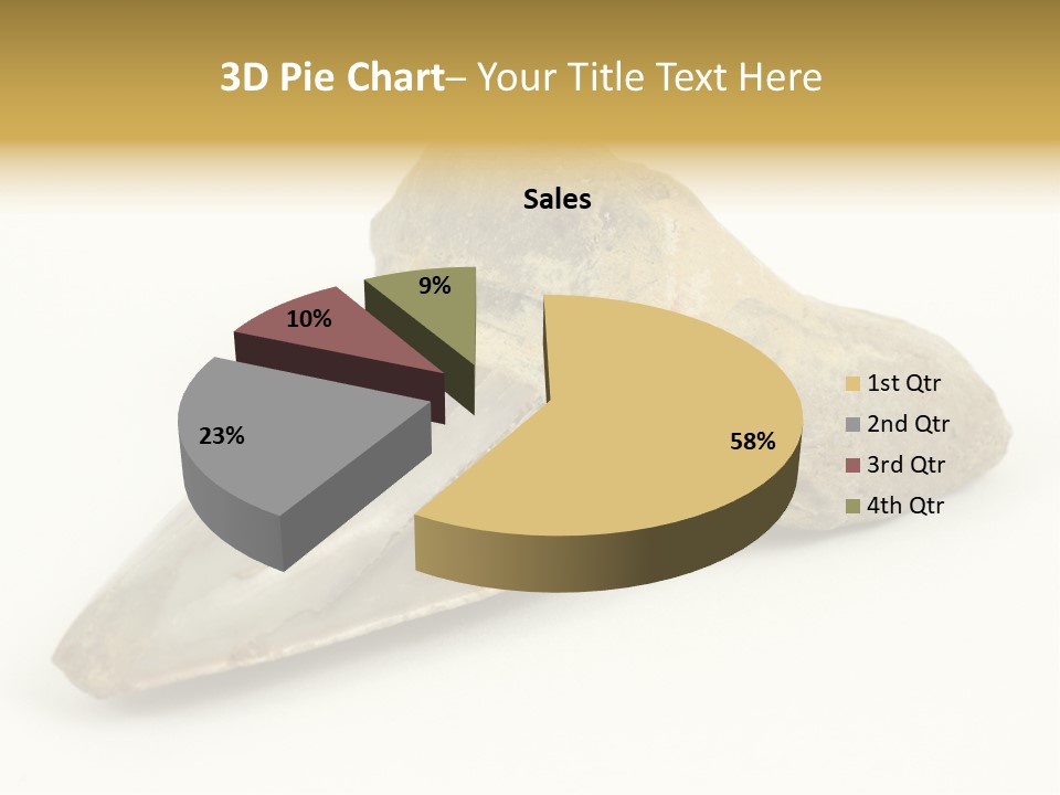 Predator Crown Background PowerPoint Template