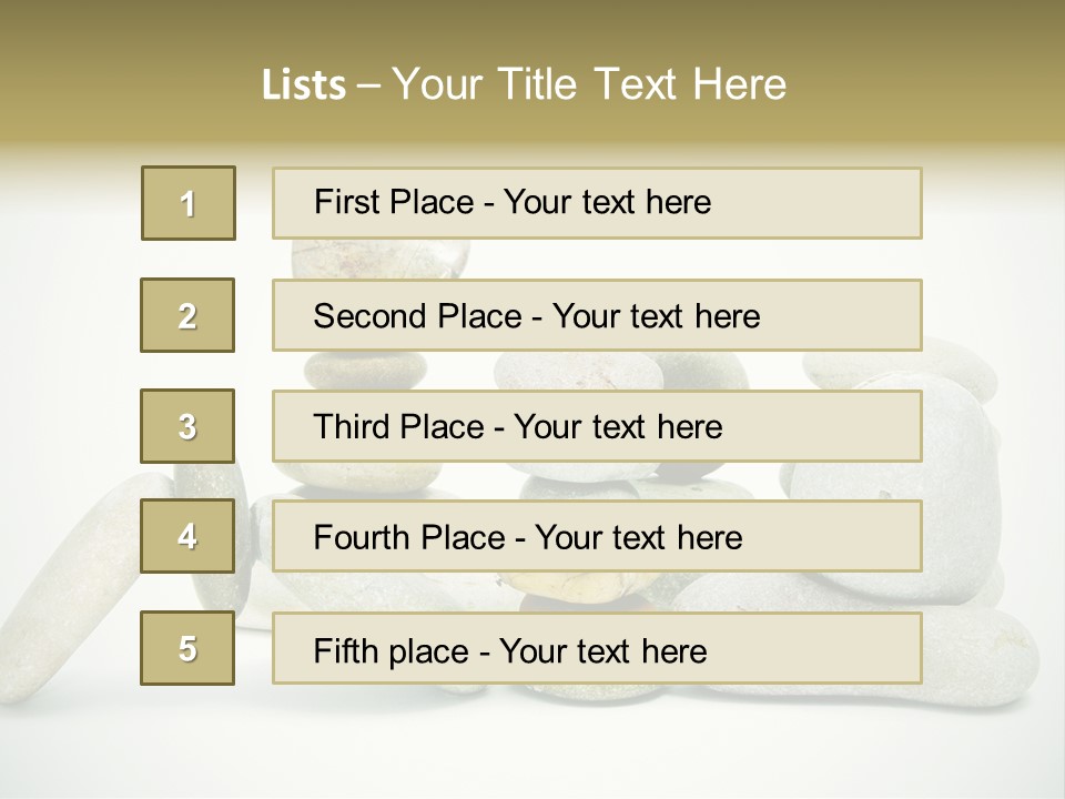 Spa Therapy Peace PowerPoint Template