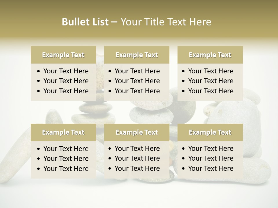 Spa Therapy Peace PowerPoint Template