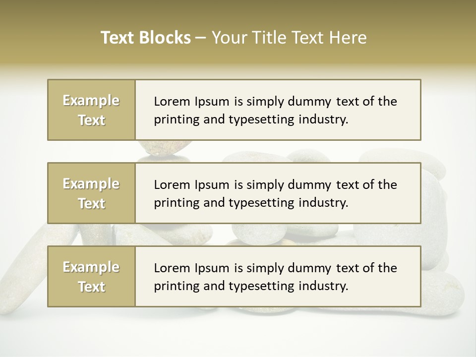 Spa Therapy Peace PowerPoint Template