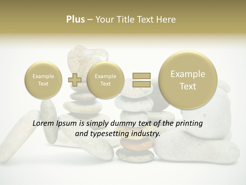 Spa Therapy Peace PowerPoint Template