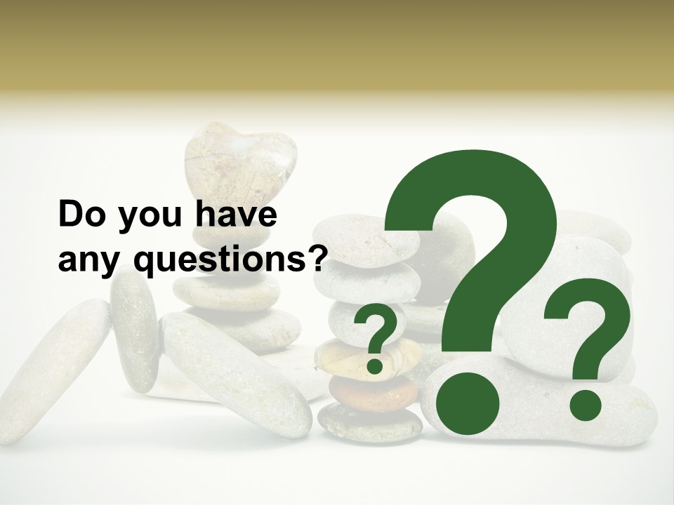 Spa Therapy Peace PowerPoint Template